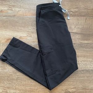 FIGS Yola Skinny Scrub Pants Black XS